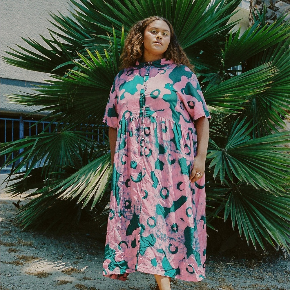 Osei-Duro Imperium Dress in Pool Party